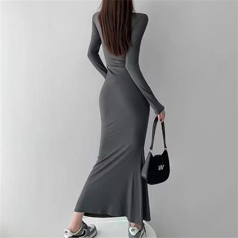 Sexy Long Sleeve Dress